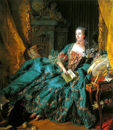 Madame de Pompadour 1756  Francois Boucher 1703-1770 Alte Pinakothek Munchen